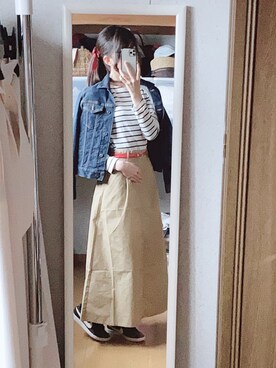 くろねこさん（レディース・162cm）の春コーディネート