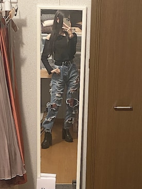 くろねこさん（レディース・162cm）の冬コーディネート