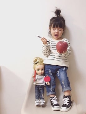 RIOさん(キッズ・90cm)の冬コーディネート