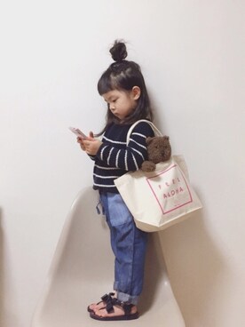 RIOさん（キッズ・90cm）の春コーディネート