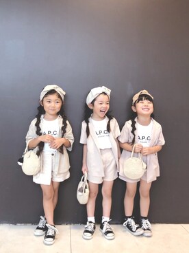 RIOさん（キッズ・100cm）の夏コーディネート