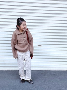RIOさん（キッズ・110cm）の冬コーディネート