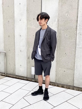 宮部　恭輔さん（メンズ・167cm）の夏コーディネート