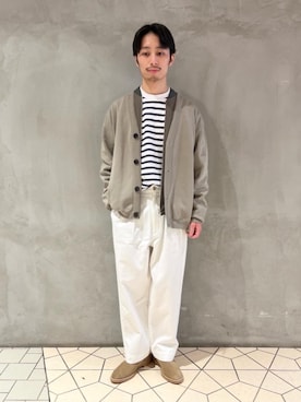「BEAUTY&YOUTH UNITED ARROWS（ビューティーアンドユースユナイテッドアローズ）のアイテム（その他アウター）」を使った、宮部　恭輔さん（メンズ・167cm）の冬コーディネート