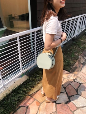 「H&M（エイチ・アンド・エム）のアイテム（バレエシューズ）」を使った、matsumotoさん（レディース・158cm）の夏コーディネート