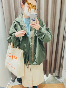 「THE SHINZONE（ザ　シンゾーン）のアイテム（その他アウター）」を使った、mskさん（レディース・161cm）の冬コーディネート