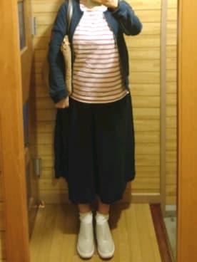 「CLUTCH（クラッチ）のアイテム」を使った、mochaさん（レディース・155cm）の夏コーディネート