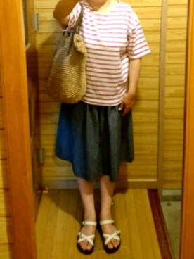 mochaさん(レディース・155cm)の夏コーディネート