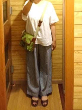 「Felisi（フェリージ）のアイテム」を使った、mochaさん（レディース・155cm）の夏コーディネート