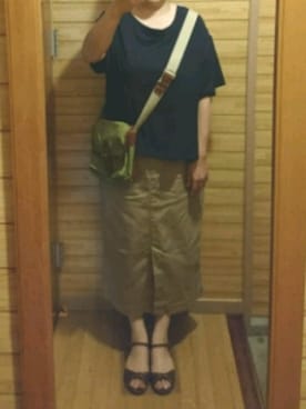 「Felisi（フェリージ）のアイテム」を使った、mochaさん（レディース・155cm）の夏コーディネート