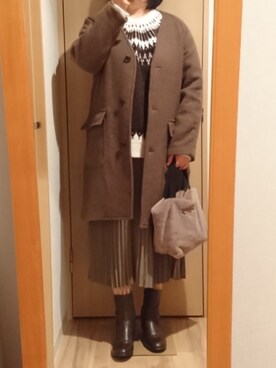 mochaさん（レディース・155cm）の冬コーディネート