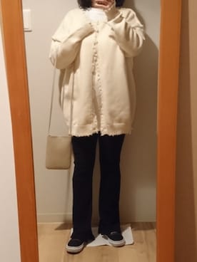 「reca（レカ）のアイテム（チュニック）」を使った、mochaさん（レディース・155cm）の秋コーディネート