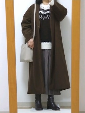 mochaさん（レディース・155cm）の冬コーディネート