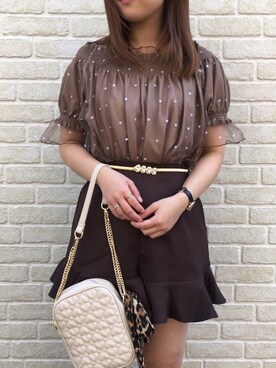 「標準身長」｜meguさん（レディース・155cm）の春コーディネート