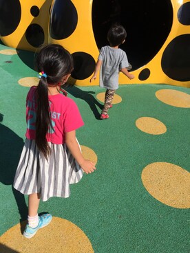 rinrinさん（キッズ・110cm）の秋コーディネート