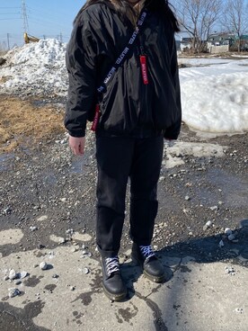 チノパンツを使った 冬コーデ のレディース人気ファッションコーディネート Wear
