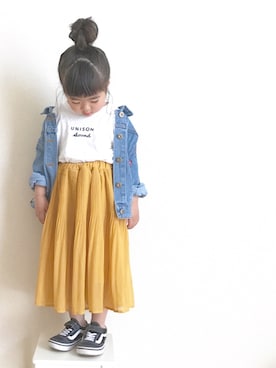 yuiさん（キッズ・100cm）の春コーディネート