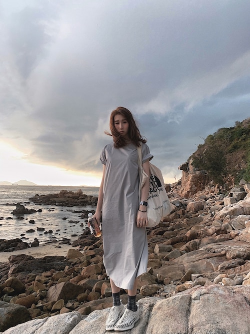 Hfiorhuen MUJI Labo One Piece Dress WEAR