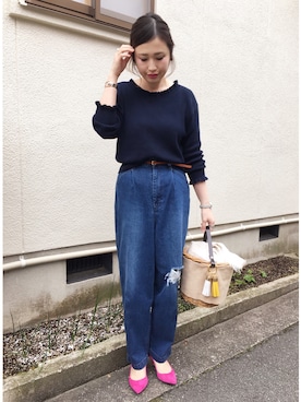 mizuhoさん（レディース・156cm）の春コーディネート