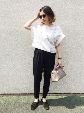 mizuhoさん（レディース・156cm）の夏コーディネート