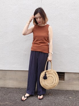 mizuhoさん（レディース・156cm）の夏コーディネート