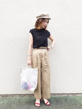 mizuhoさん（レディース・156cm）の夏コーディネート