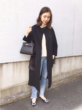 mizuhoさん（レディース・156cm）の冬コーディネート