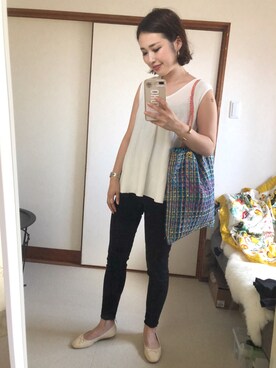 mizuhoさん（レディース・156cm）の夏コーディネート