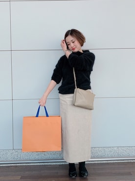 mizuhoさん（レディース・156cm）の冬コーディネート