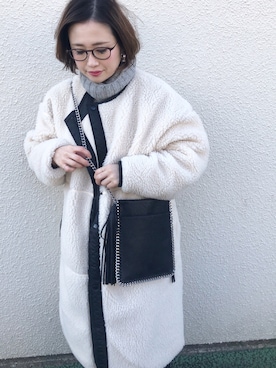 mizuhoさん（レディース・156cm）の冬コーディネート