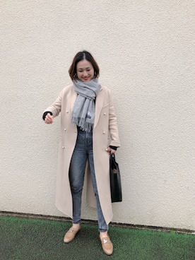 mizuhoさん（レディース・156cm）の冬コーディネート