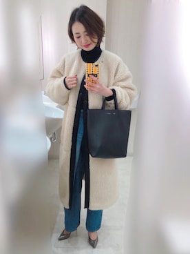 mizuhoさん（レディース・156cm）の冬コーディネート