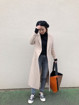 mizuhoさん（レディース・156cm）の冬コーディネート