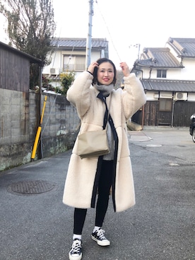 mizuhoさん（レディース・156cm）の冬コーディネート