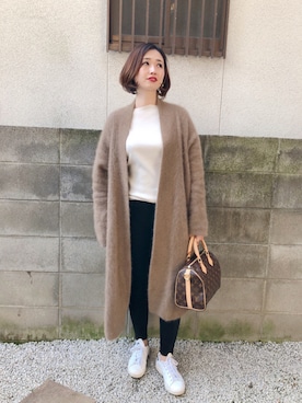 plage（プラージュ）の「Fur ガウン カーディガン