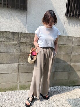 mizuhoさん（レディース・155cm）の夏コーディネート