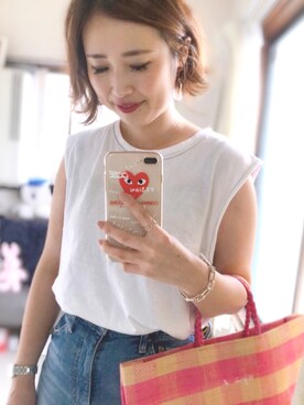 mizuhoさん（レディース・156cm）の夏コーディネート