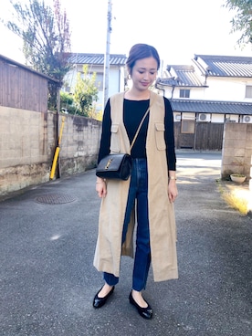 mizuhoさん（レディース・156cm）の秋コーディネート