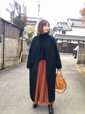 mizuhoさん（レディース・156cm）の冬コーディネート