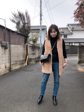 mizuhoさん(レディース・156cm)の冬コーディネート