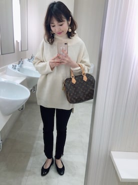 mizuhoさん（レディース・156cm）の冬コーディネート