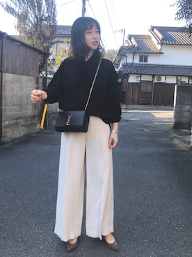 mizuhoさん（レディース・156cm）の冬コーディネート