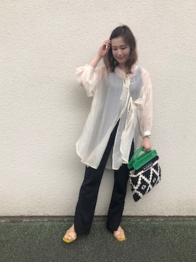mizuhoさん(レディース・156cm)の夏コーディネート