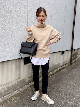 mizuhoさん（レディース・156cm）の冬コーディネート