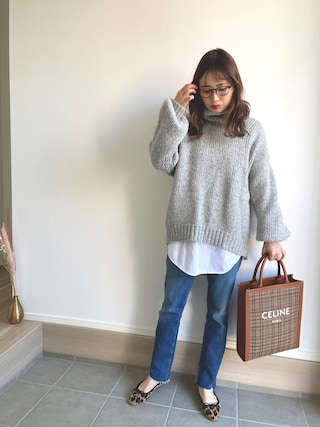 ドゥーズィエムクラス　PRIMITIVE ニット Deuxieme Classe（ドゥーズィエムクラス）の「PRIMITIVE KNIT