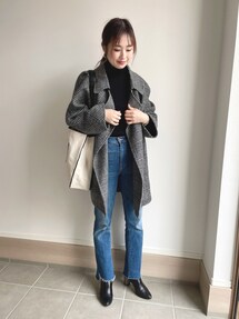Mila Owen（ミラオーウェン）の「襟2wayハーフジャケット（その他