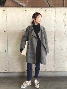 Mila Owen（ミラオーウェン）の「襟2wayハーフジャケット（その他