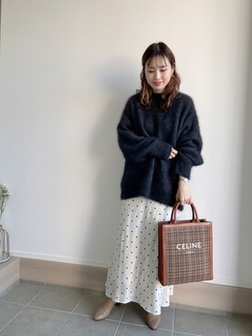 mizuhoさん（レディース・156cm）の冬コーディネート