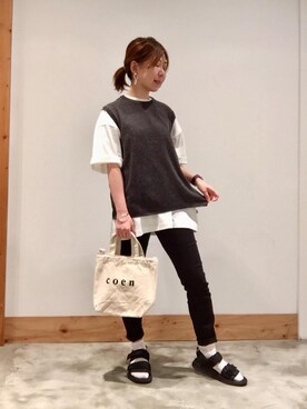coenさん（レディース・157cm）の夏コーディネート