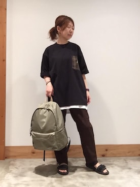 「the case（ザケース）のアイテム」を使った、coenさん（レディース・157cm）の夏コーディネート